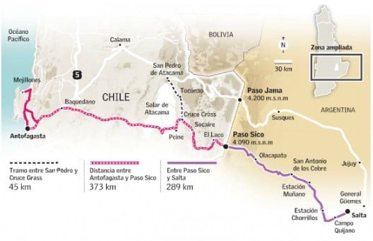 Sáenz y Katopodis anunciaron la salida de Salta al Océano Pacífico por la ruta 51