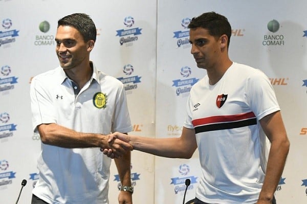 Conferencia de Aguerre y Caruzzo previo al clásico rosarino (CARC)