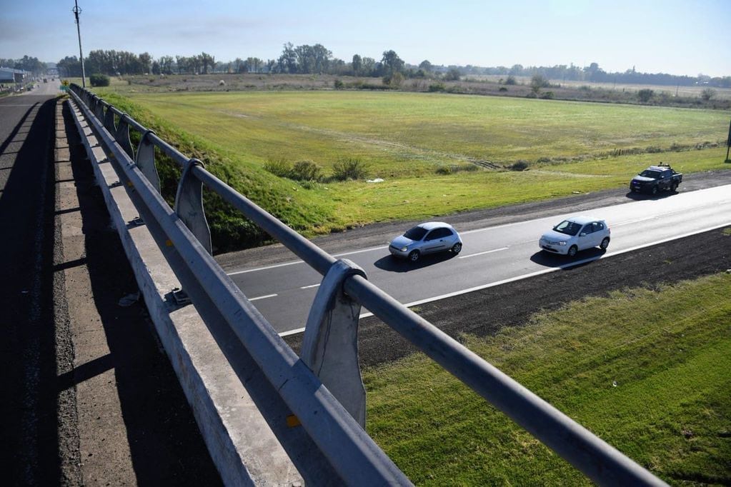 Autopista Rosario-Córdoba dónde ocurrió el asalto.