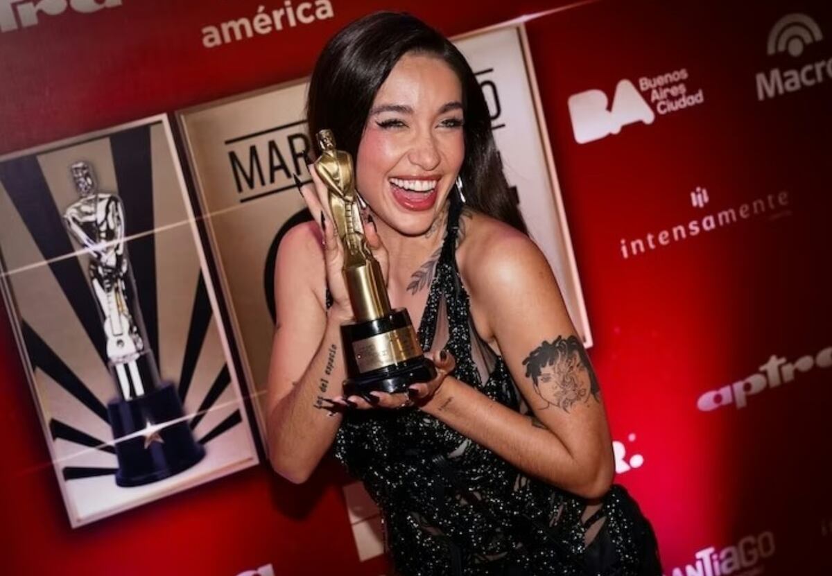 Martín Fierro de Cine 2025: María Becerra ganó un premio por En El Barro, la exitosa serie de Netflix