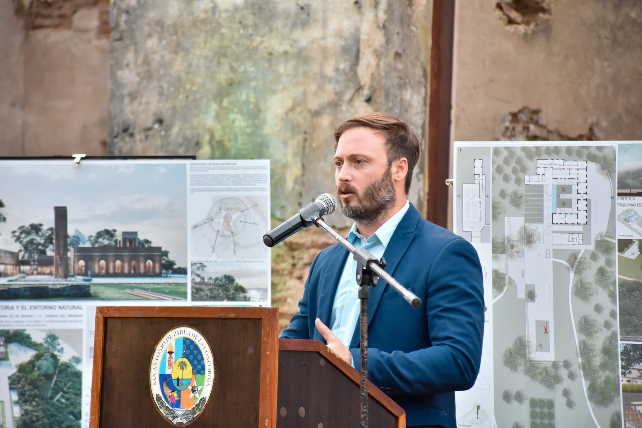 Francisco Azcué, intendente electo de Concordia.