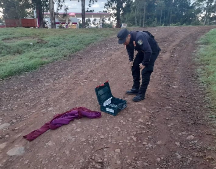 Eldorado: terminó detenido un conocido delincuente por desplazarse armado y con objetos presuntamente robados.