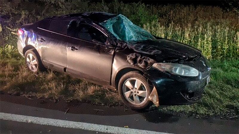 Accidente en Ruta 18.