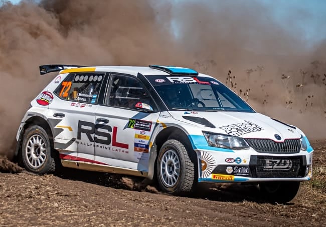 Juan Carlos Alonso y Juan Pablo Monasterolo, ganadores absolutos de la apertura del RallySprint Latam.