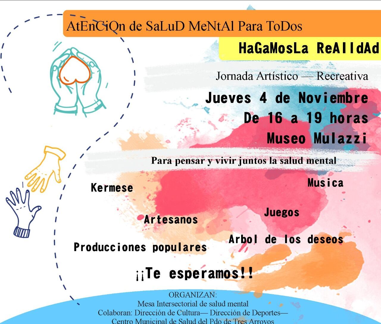 Salud Mental para Todos: Jornada lúdico recreativa en el Museo Mulazzi