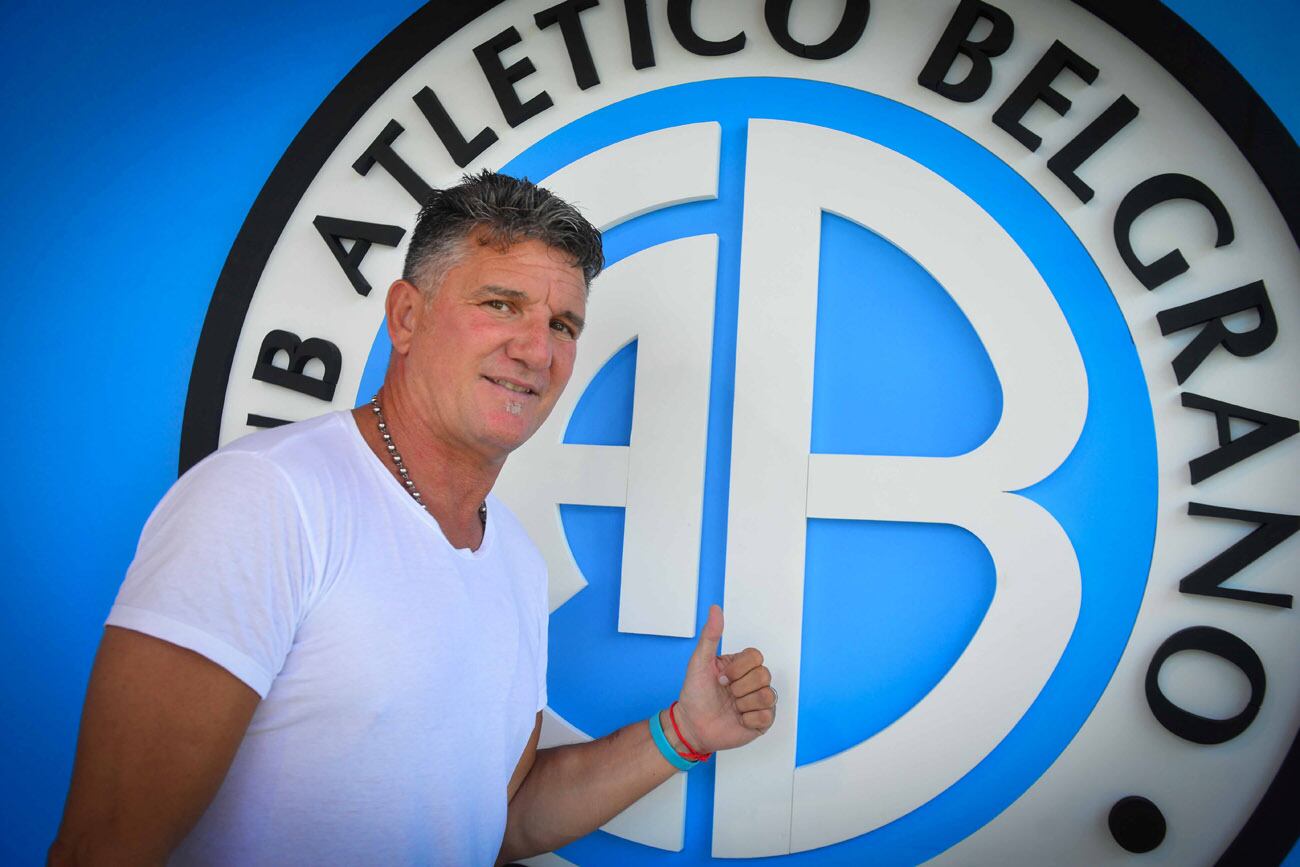 Luis Artime presidente del Club Atlético Belgrano. (José Gabriel Hernández / La Voz)