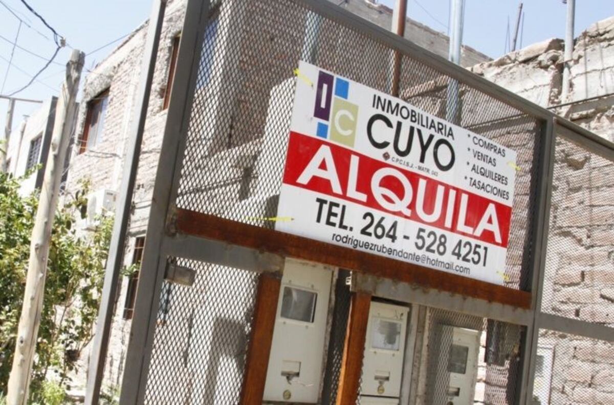 Afirman que en San Juan cada vez la gente elige alquilar inmuebles más chicos