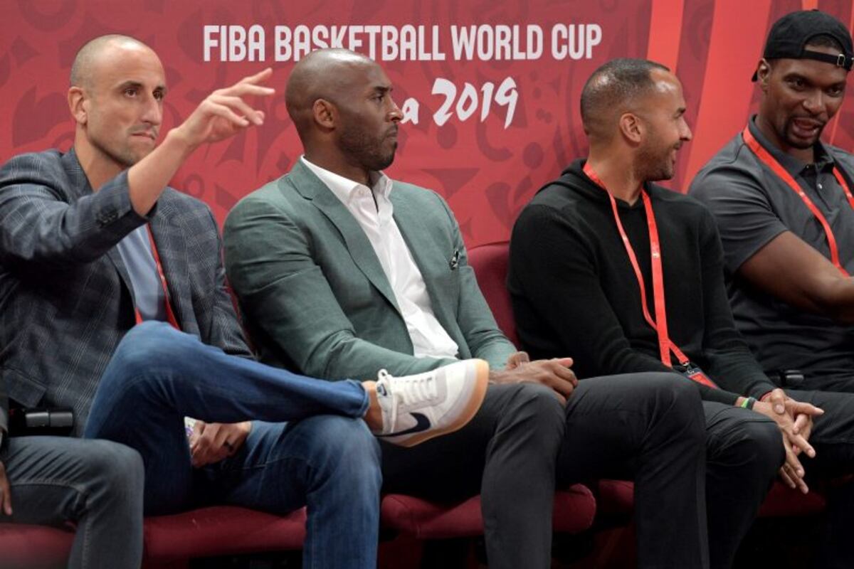 Manu Ginóbili alentó a la Selección argentina en la semifinal del Mundial de básquet
