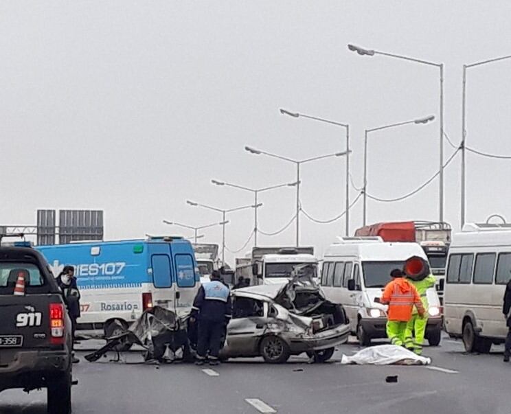 Accidente fatal en Circunvalación