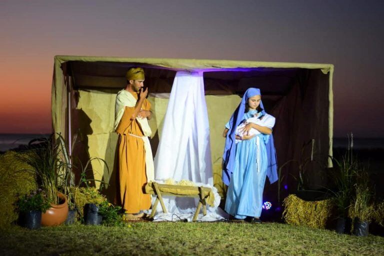 Pesebre Viviente en Miramar de Ansenuza