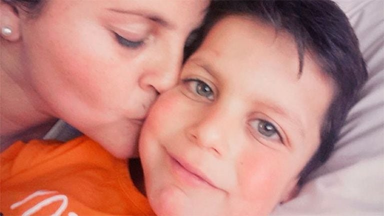 Benicio Gael Vipputo, un niño de Entre Ríos de 8 años que espera un trasplante de corazón.