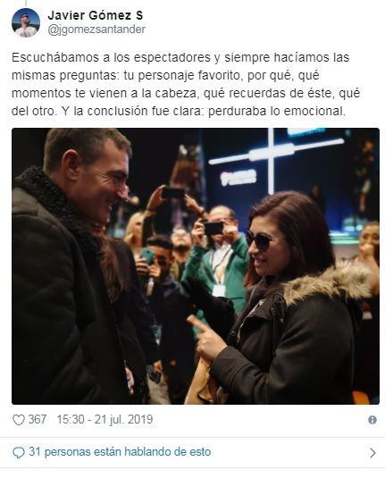 Desopilante hilo de Javier Gómez Santander, guionista de "La casa de papel 3", para explicar cómo se escribió la serie. (Twitter)