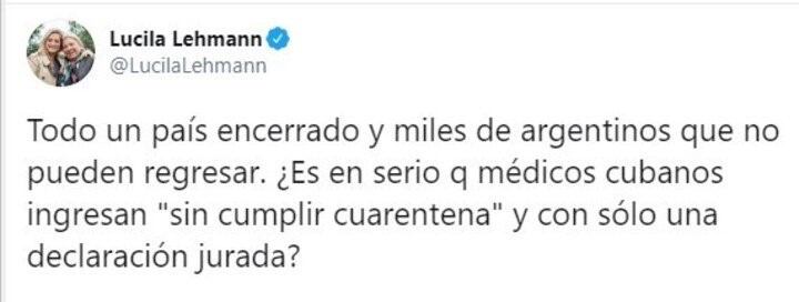 Criticas de la oposicion en las redes. (Twitter)