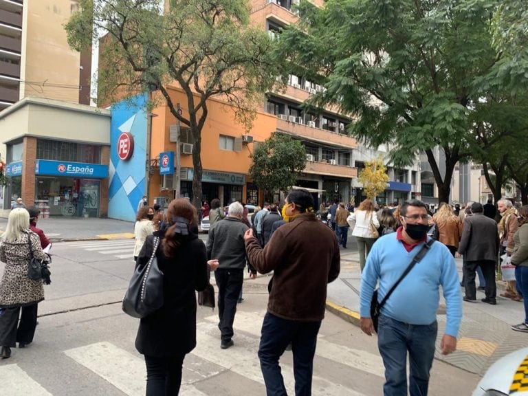 Protesta de abogados.