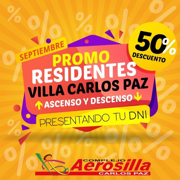 Complejo Aerosilla en Carlos Paz