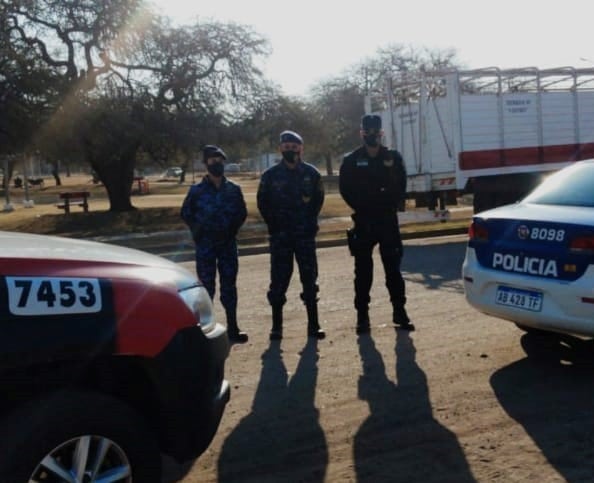 Controles de Infantería en la Zona 4 Departamental San Justo