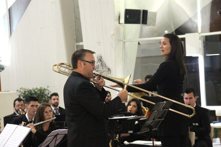 Banda Sinfónica de Arroyito en la Iglesia Prinicipal