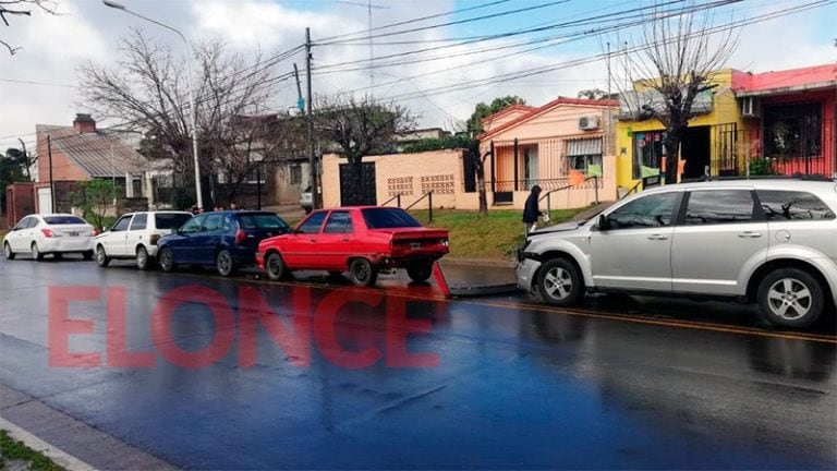 Choque en cadena en Paraná (web).