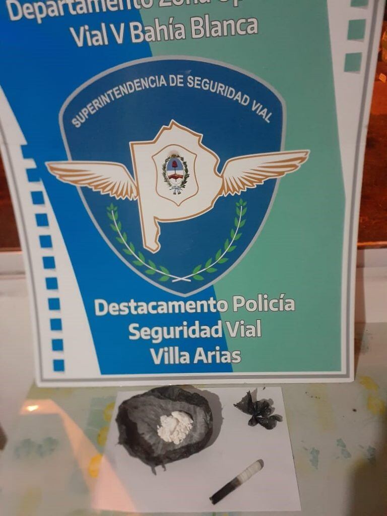 Cocaína secuestrada