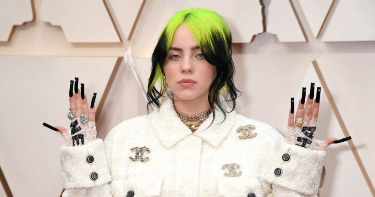 Billie Eilish sorprendió con un look muy diferente al que todos le conocen