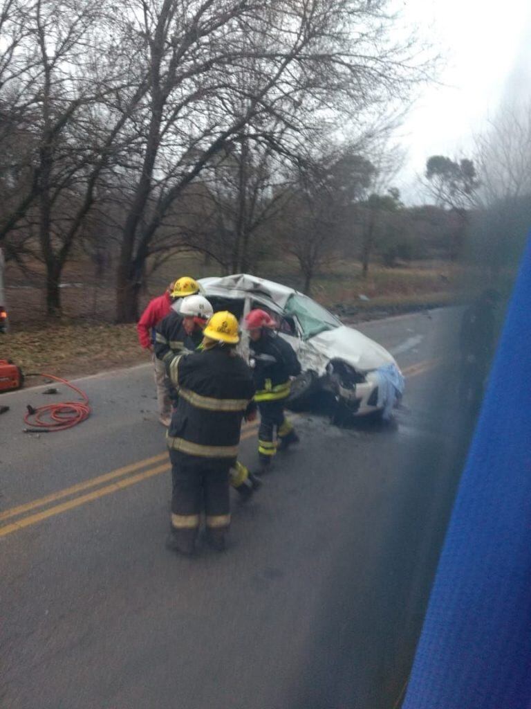 El accidente fatal ocurrió en las inmediaciones de Embalse.