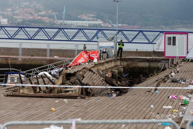 España: más de 300 heridos tras el colapso de un muelle durante un festival de música