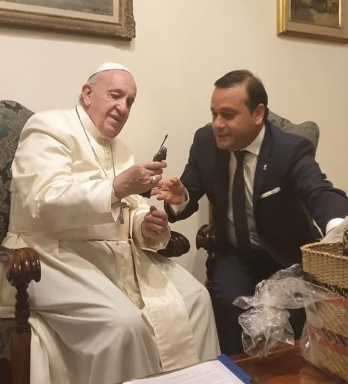 El Papa Francisco se interesó en la "fábrica de vida" que creó Misiones