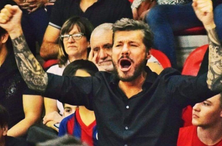 Tinelli en San Luis.