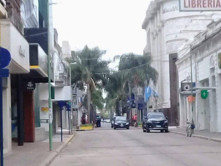 Calle 25 de mayo de Gualeguaychú. Vía Gualeguaychú