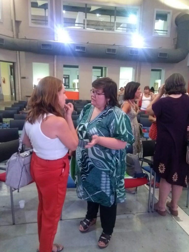 La concejala Tatiana Lescano presente en un encuentro mujeres de la Federación Argentina de Municipios