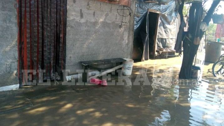 Las intensas lluvias inundaron gran parte de la ciudad.