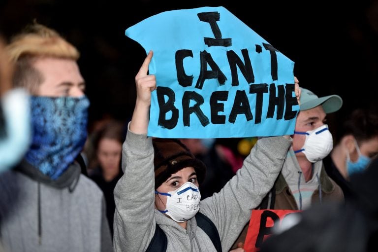 Protestas por la muerte de George Floyd. (AFP)