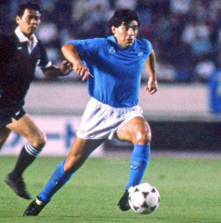 Diego Maradona (Foto: Masahide Tomikoshi/TOMIKOSHI PHOTOGRAPHY)