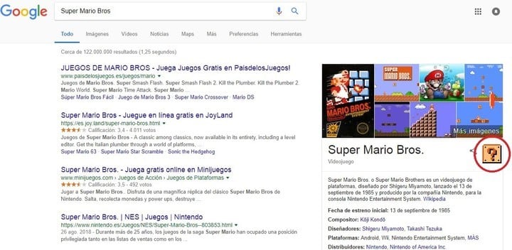 usos secretos de google