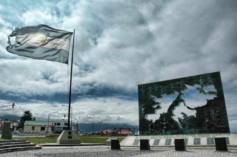 Monumento a Malvinas. Ushuaia