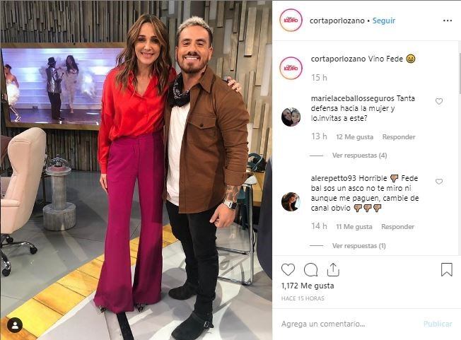 Fede Bal fue entrevistado por Vero Lozano en "Cortá por Lozano" (Foto: Instagram)