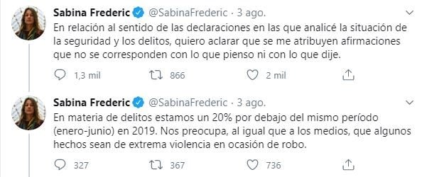 Sabina Frederic. (Twitter)