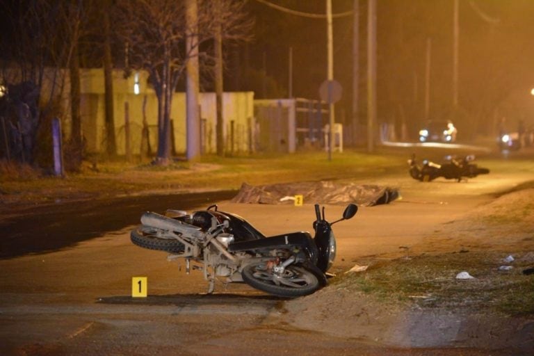 Un roce entre dos motos dejó una víctima fatal