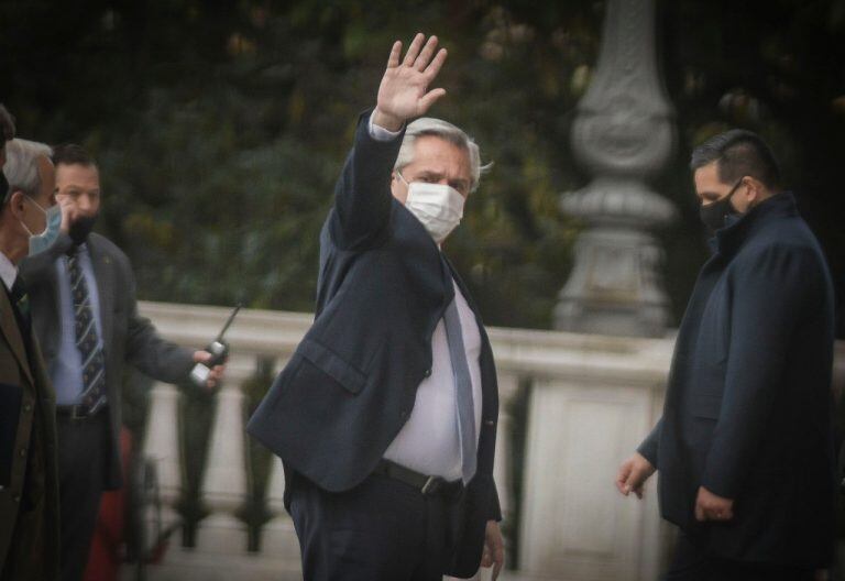 Alberto Fernández. (Foto: Federico López Claro)