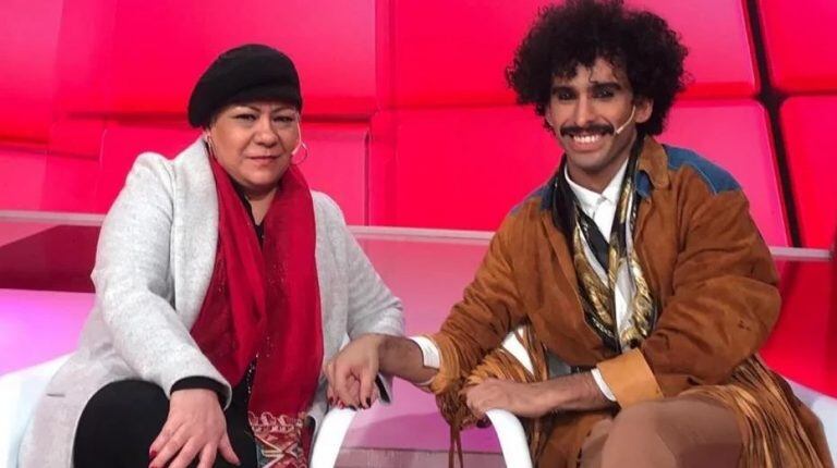 Gabo Usandivaras y su mamá (Web)