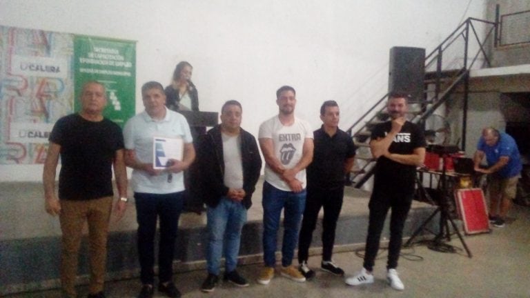 La Calera: autoridades municipales presentes.