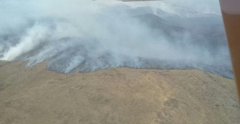 Incendio Sierra de la Ventana