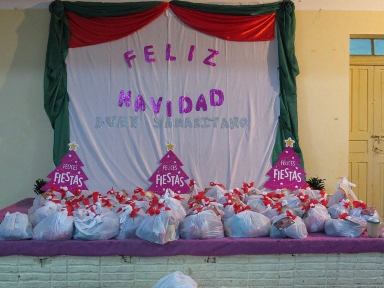 Cena de noche buena para las personas en situación de calle