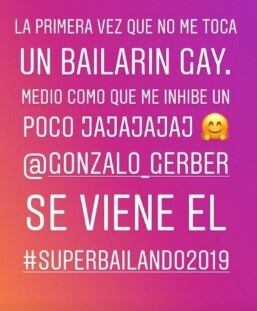 El comentario de Luciana Salazar sobre su compañero del Super Bailando, Gonzalo Gerber