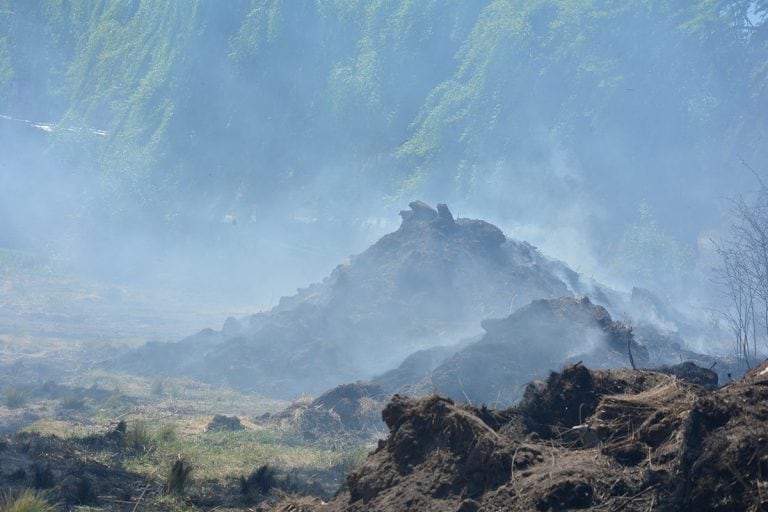 Incendios forestales en San Luis