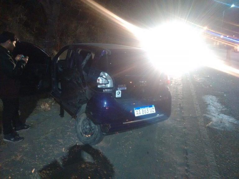 Accidente en Juarez Celman con 3 heridos (Policía)