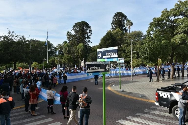 Banderazo docente en Catamarca