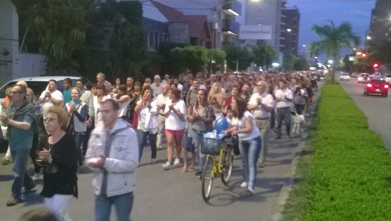 Marcha por Hugo López en Tres Arroyos