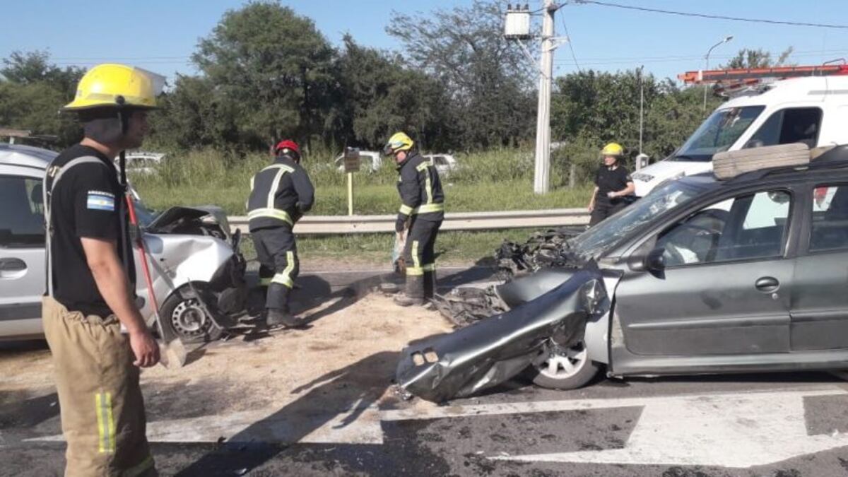 Siniestro vial en la ruta E-53