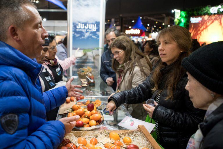 El tomate chilto, un producto de las yungas jujeñas, sorprendió gratamente al público.